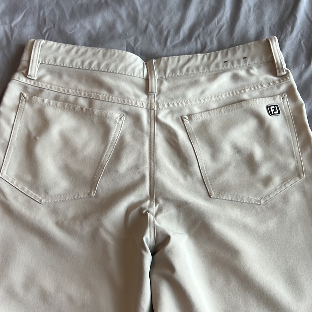 FootJoy Cream Men's Pants - Picture 6 of 8